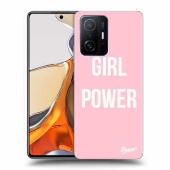 Picasee husă neagră din silicon pentru Xiaomi 11T Pro - Girl power