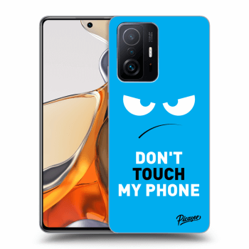 Picasee ULTIMATE CASE pentru Xiaomi 11T Pro - Angry Eyes - Blue
