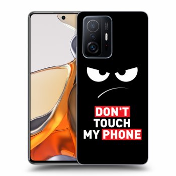 Husă pentru Xiaomi 11T Pro - Angry Eyes - Transparent