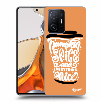 Husă pentru Xiaomi 11T Pro - Pumpkin coffee