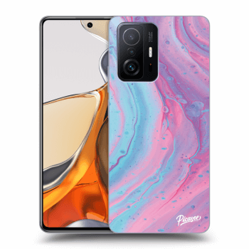 Husă pentru Xiaomi 11T Pro - Pink liquid