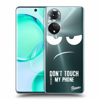 Picasee husă transparentă din silicon pentru Honor 50 5G - Don't Touch My Phone
