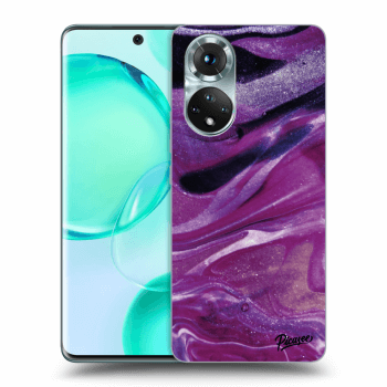 Husă pentru Honor 50 5G - Purple glitter