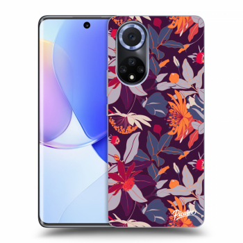 Husă pentru Huawei Nova 9 - Purple Leaf