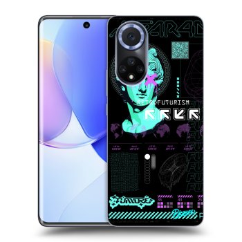 Picasee husă neagră din silicon pentru Huawei Nova 9 - RETRO