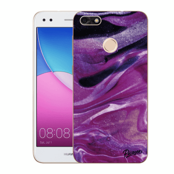 Husă pentru Huawei P9 Lite Mini - Purple glitter