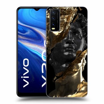 Husă pentru Vivo Y20s - Gold - Black