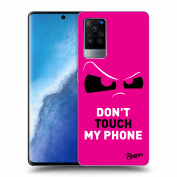 Husă pentru Vivo X60 Pro 5G - Cloudy Eye - Pink