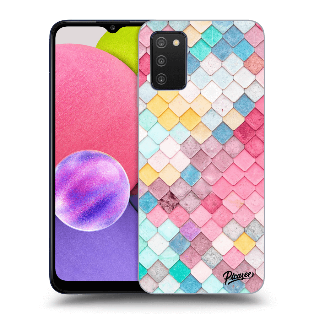 Picasee ULTIMATE CASE pentru Samsung Galaxy A03s A037G - Colorful roof