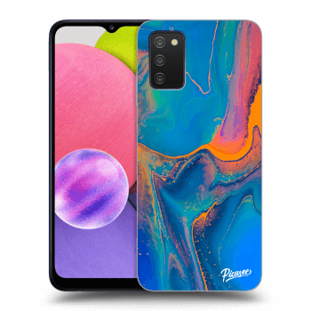 Husă pentru Samsung Galaxy A03s A037G - Rainbow