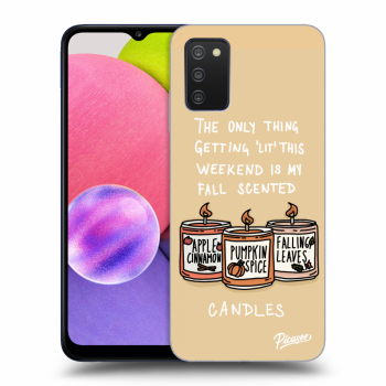 Husă pentru Samsung Galaxy A03s A037G - Candles