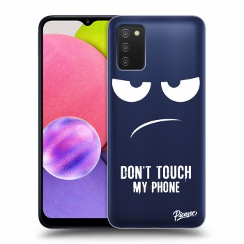 Husă pentru Samsung Galaxy A03s A037G - Don't Touch My Phone