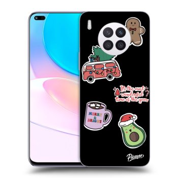 Husă pentru Huawei Nova 8i - Christmas Stickers