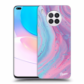 Husă pentru Huawei Nova 8i - Pink liquid