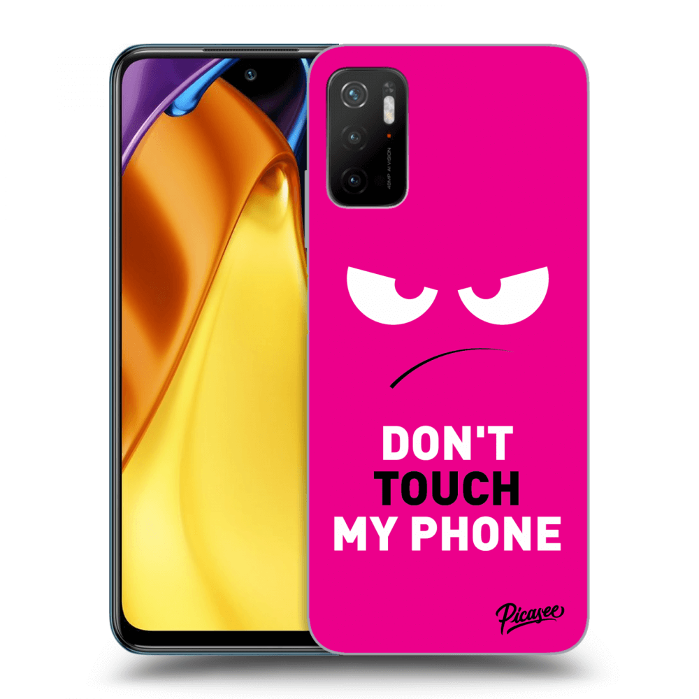 Picasee ULTIMATE CASE pentru Xiaomi Poco M3 Pro 5G - Angry Eyes - Pink