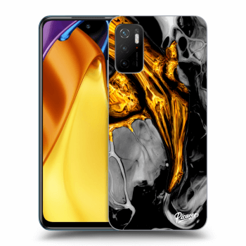 Husă pentru Xiaomi Poco M3 Pro 5G - Black Gold