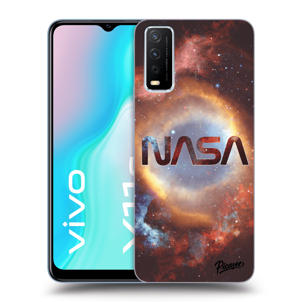 Picasee husă transparentă din silicon pentru Vivo Y11s - Nebula