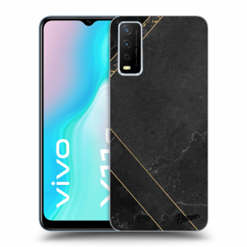 Husă pentru Vivo Y11s - Black tile