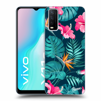 Husă pentru Vivo Y11s - Pink Monstera