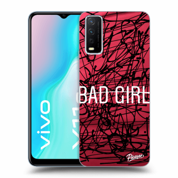 Picasee husă transparentă din silicon pentru Vivo Y11s - Bad girl