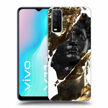 Husă pentru Vivo Y11s - Gold - Black