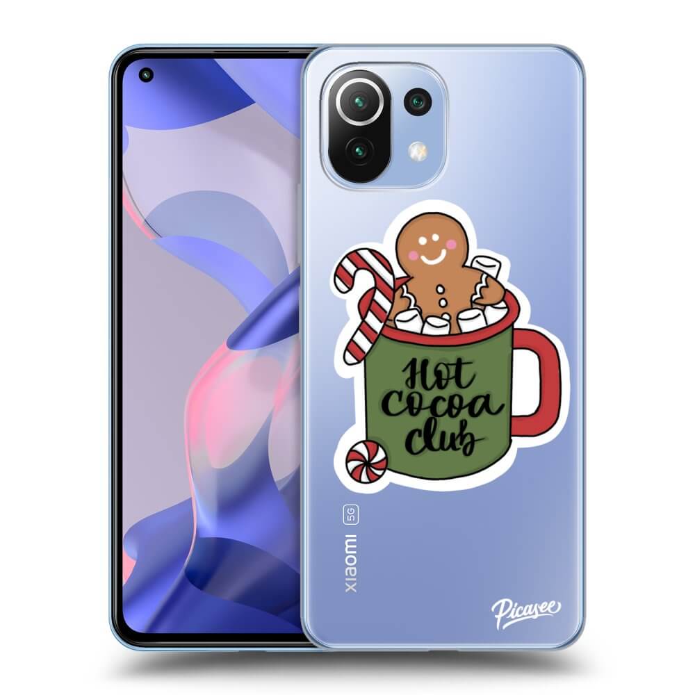 Picasee husă transparentă din silicon pentru Xiaomi 11 Lite 5G NE - Hot Cocoa Club