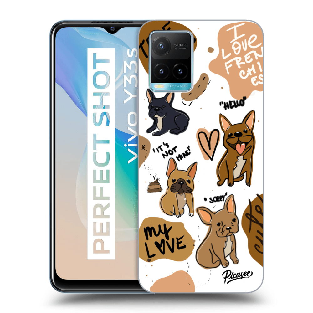 Picasee ULTIMATE CASE pentru Vivo Y33s - Frenchies