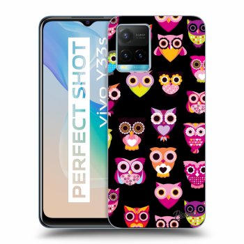 Husă pentru Vivo Y33s - Owls