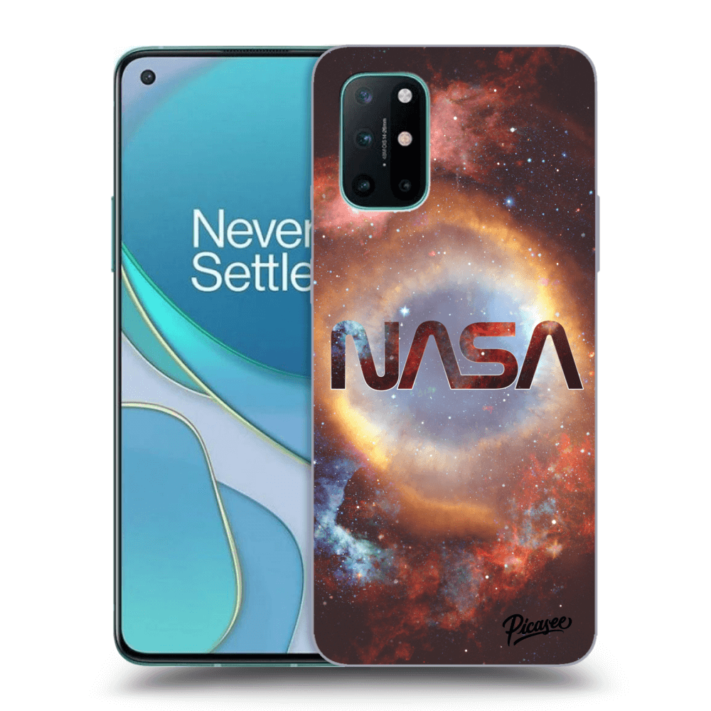 Picasee husă neagră din silicon pentru OnePlus 8T - Nebula