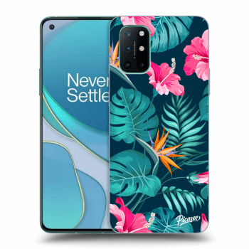 Husă pentru OnePlus 8T - Pink Monstera