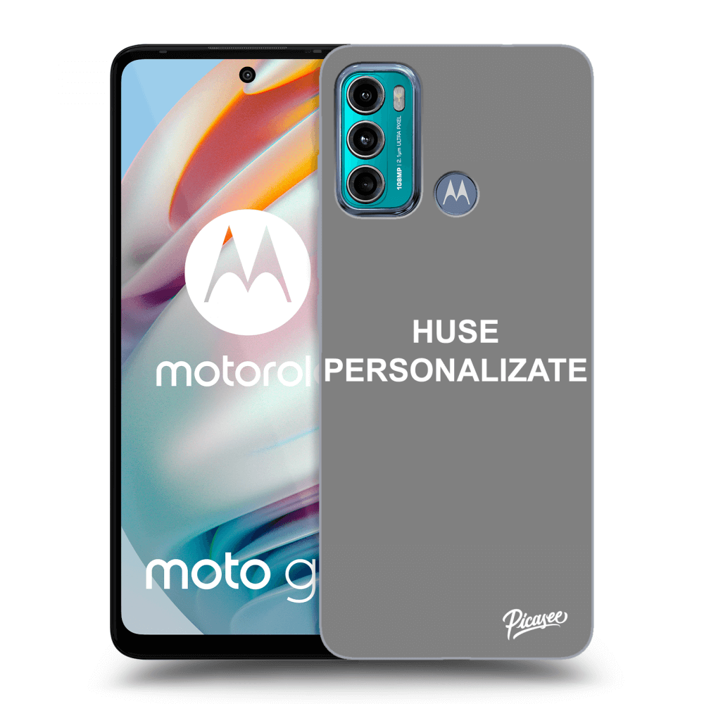 Picasee husă transparentă din silicon pentru Motorola Moto G60 - Huse personalizate