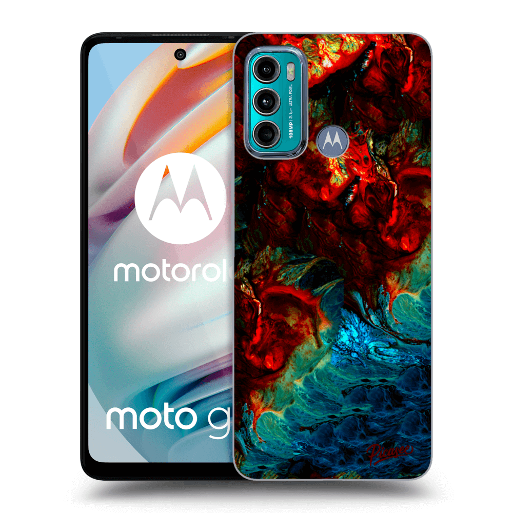 Picasee husă transparentă din silicon pentru Motorola Moto G60 - Universe
