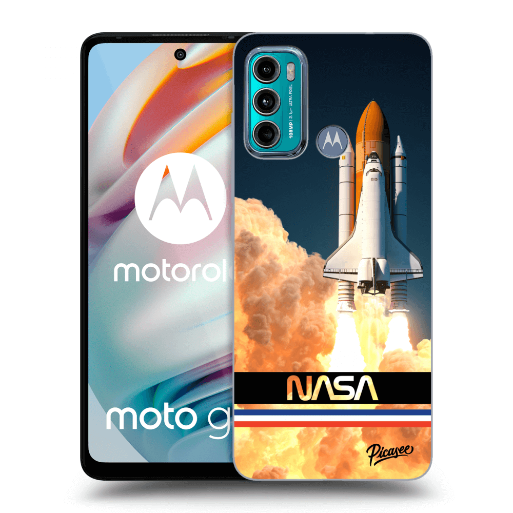 Picasee husă transparentă din silicon pentru Motorola Moto G60 - Space Shuttle