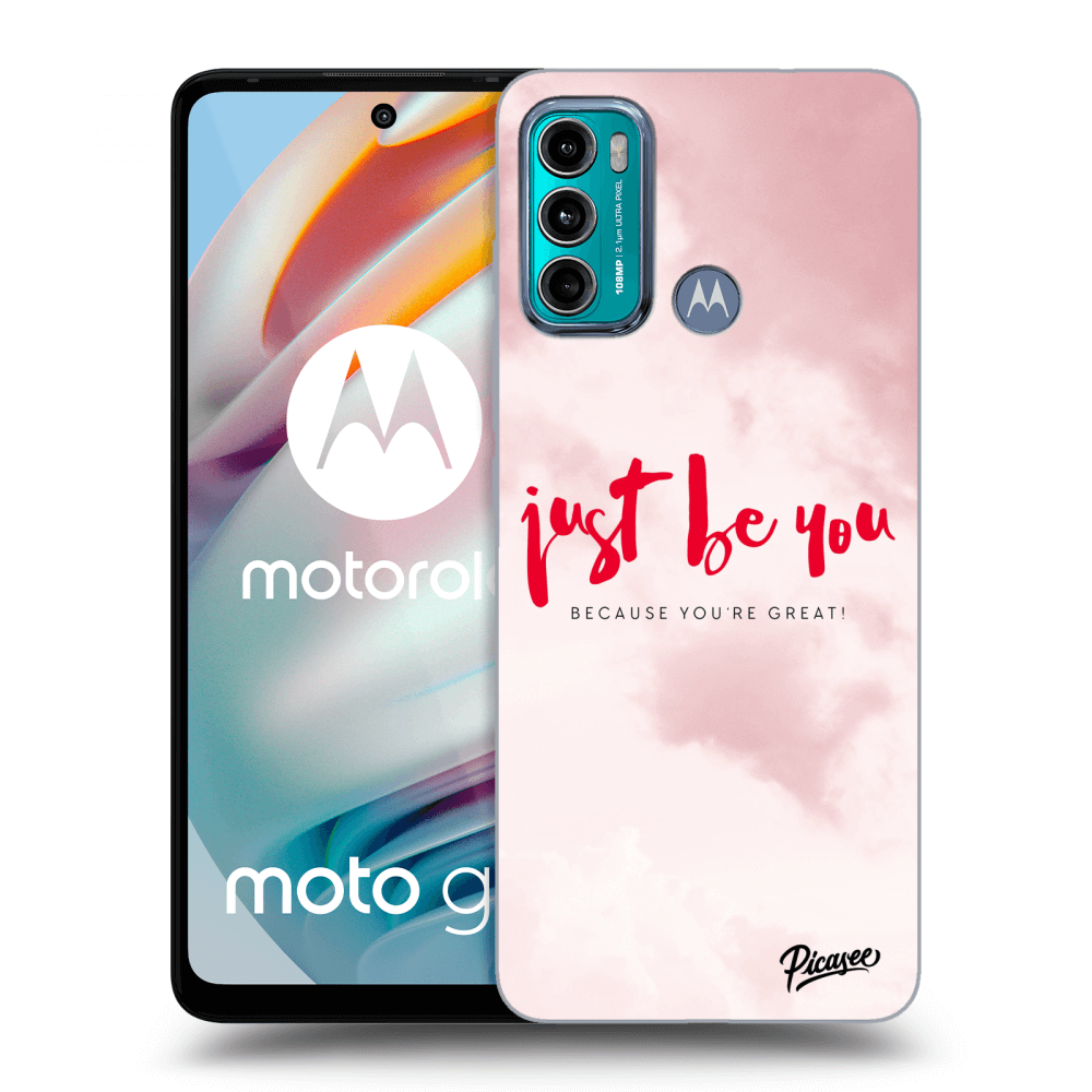 Picasee husă transparentă din silicon pentru Motorola Moto G60 - Just be you