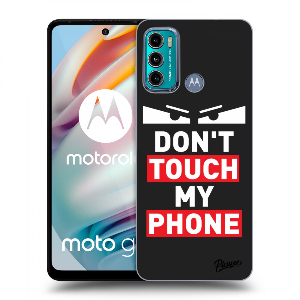 Picasee husă neagră din silicon pentru Motorola Moto G60 - Shadow Eye - Transparent
