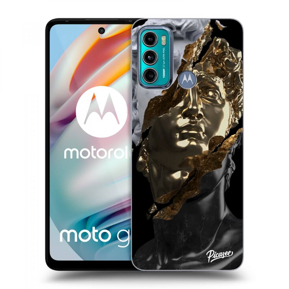 Picasee husă neagră din silicon pentru Motorola Moto G60 - Trigger