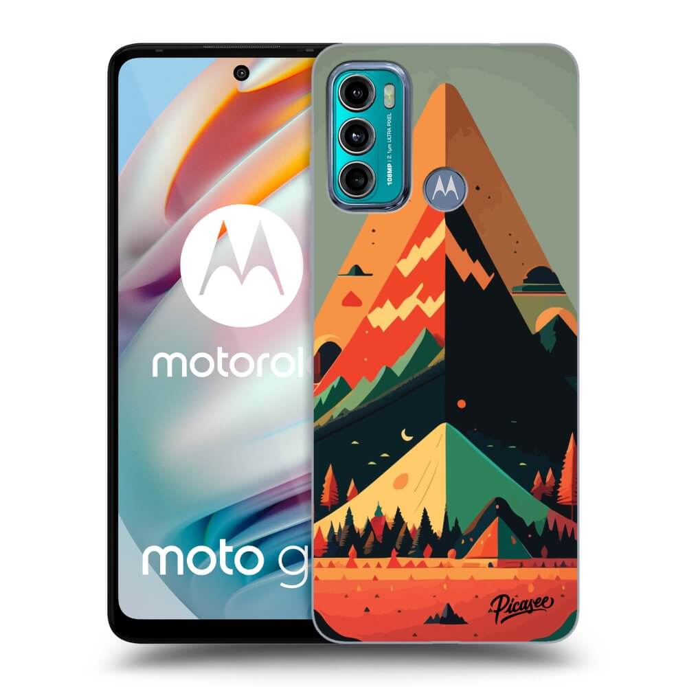 Picasee husă transparentă din silicon pentru Motorola Moto G60 - Oregon