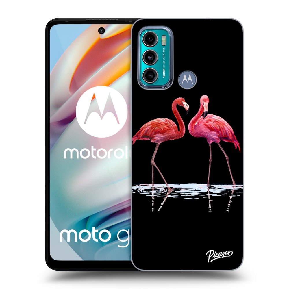 Picasee ULTIMATE CASE pentru Motorola Moto G60 - Flamingos couple