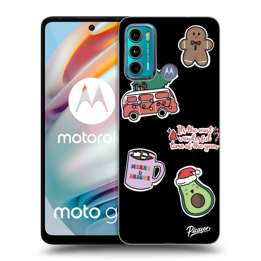 Picasee ULTIMATE CASE pentru Motorola Moto G60 - Christmas Stickers