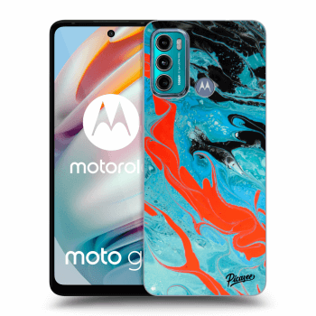 Picasee ULTIMATE CASE pentru Motorola Moto G60 - Blue Magma