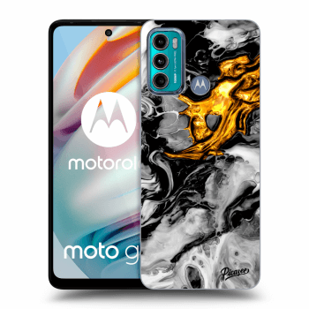 Husă pentru Motorola Moto G60 - Black Gold 2