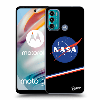 Picasee husă neagră din silicon pentru Motorola Moto G60 - NASA Original