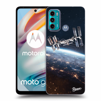 Picasee husă neagră din silicon pentru Motorola Moto G60 - Station