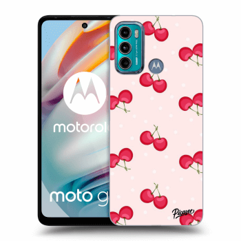 Husă pentru Motorola Moto G60 - Cherries