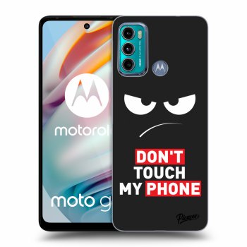 Husă pentru Motorola Moto G60 - Angry Eyes - Transparent
