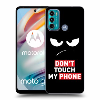 Husă pentru Motorola Moto G60 - Angry Eyes - Transparent