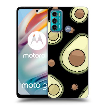 Picasee husă neagră din silicon pentru Motorola Moto G60 - Avocado