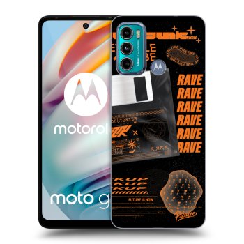 Picasee husă neagră din silicon pentru Motorola Moto G60 - RAVE