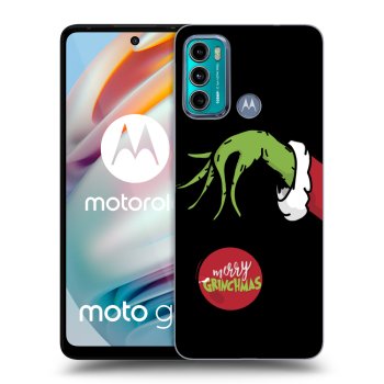 Picasee husă neagră din silicon pentru Motorola Moto G60 - Grinch