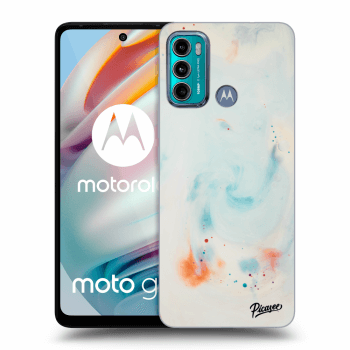 Picasee husă transparentă din silicon pentru Motorola Moto G60 - Splash